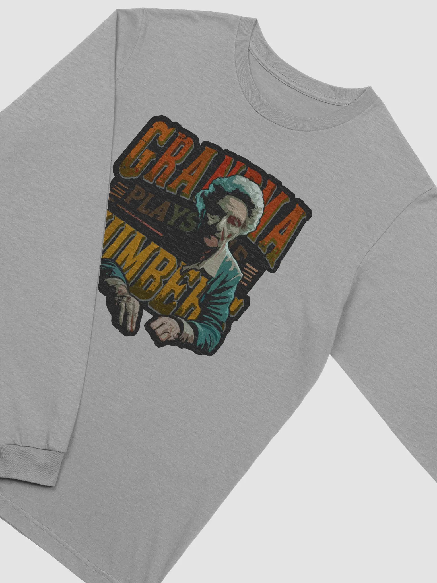 Grandma Plays The Numbers Long Sleeve Tee product image (3)