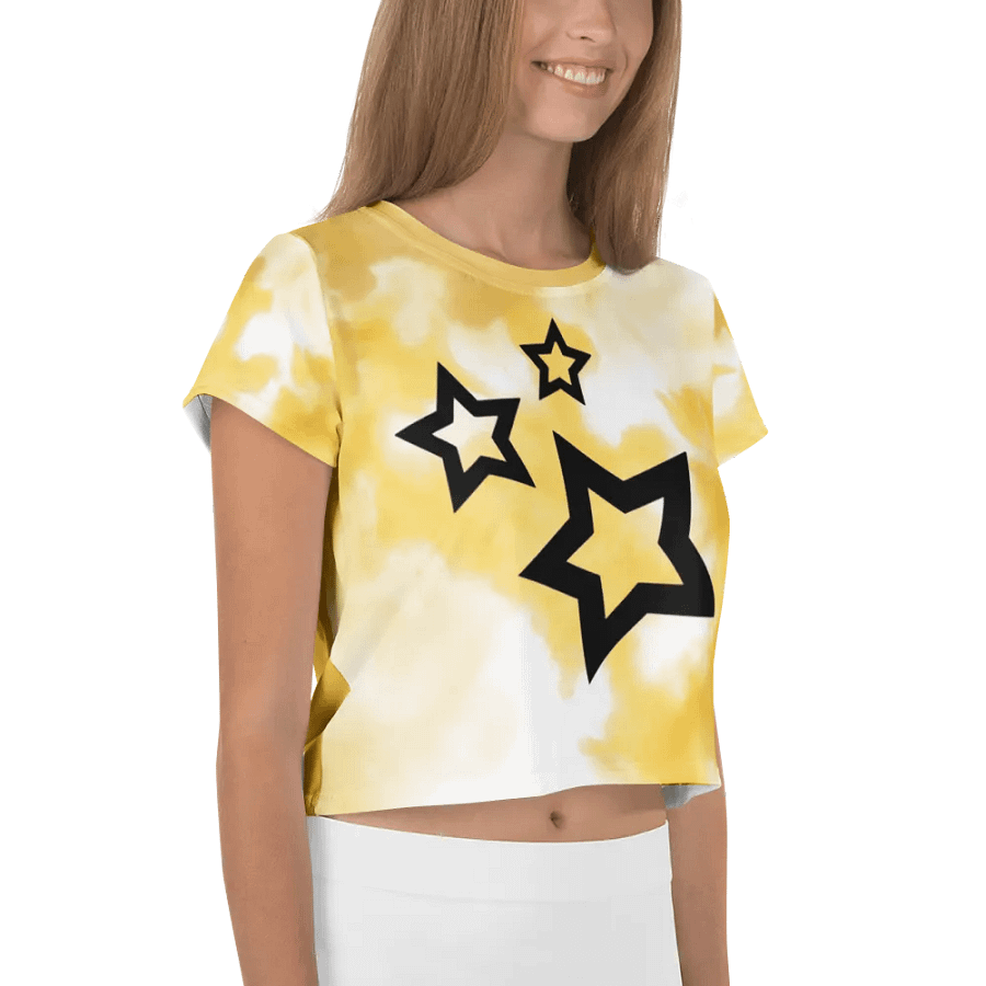 Stellar Dreams All-Over Crop Tee product image (4)