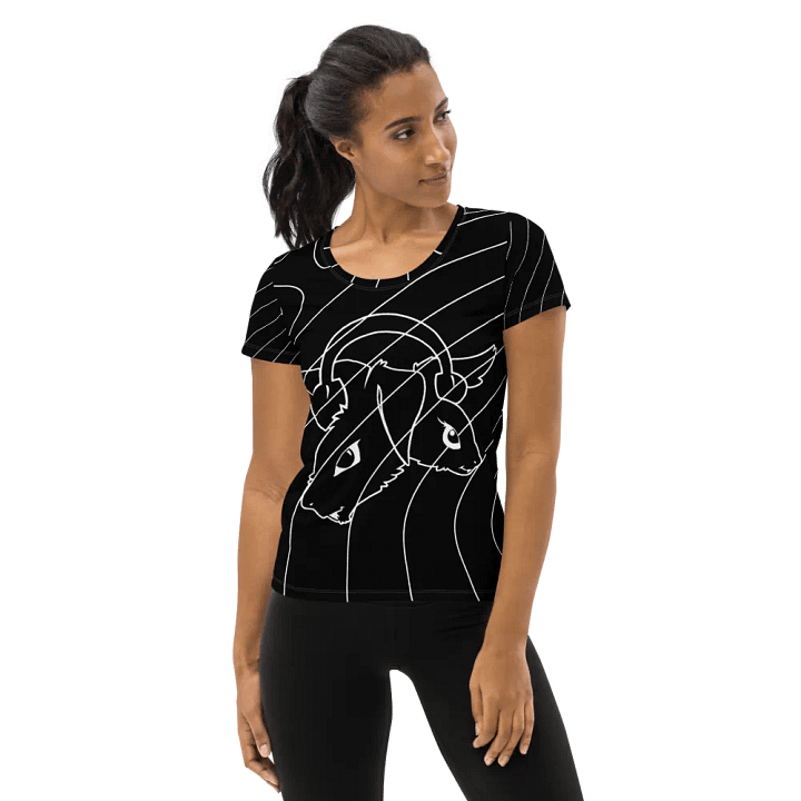 Surreal Harmony Women's Athletic Tee product image (1)