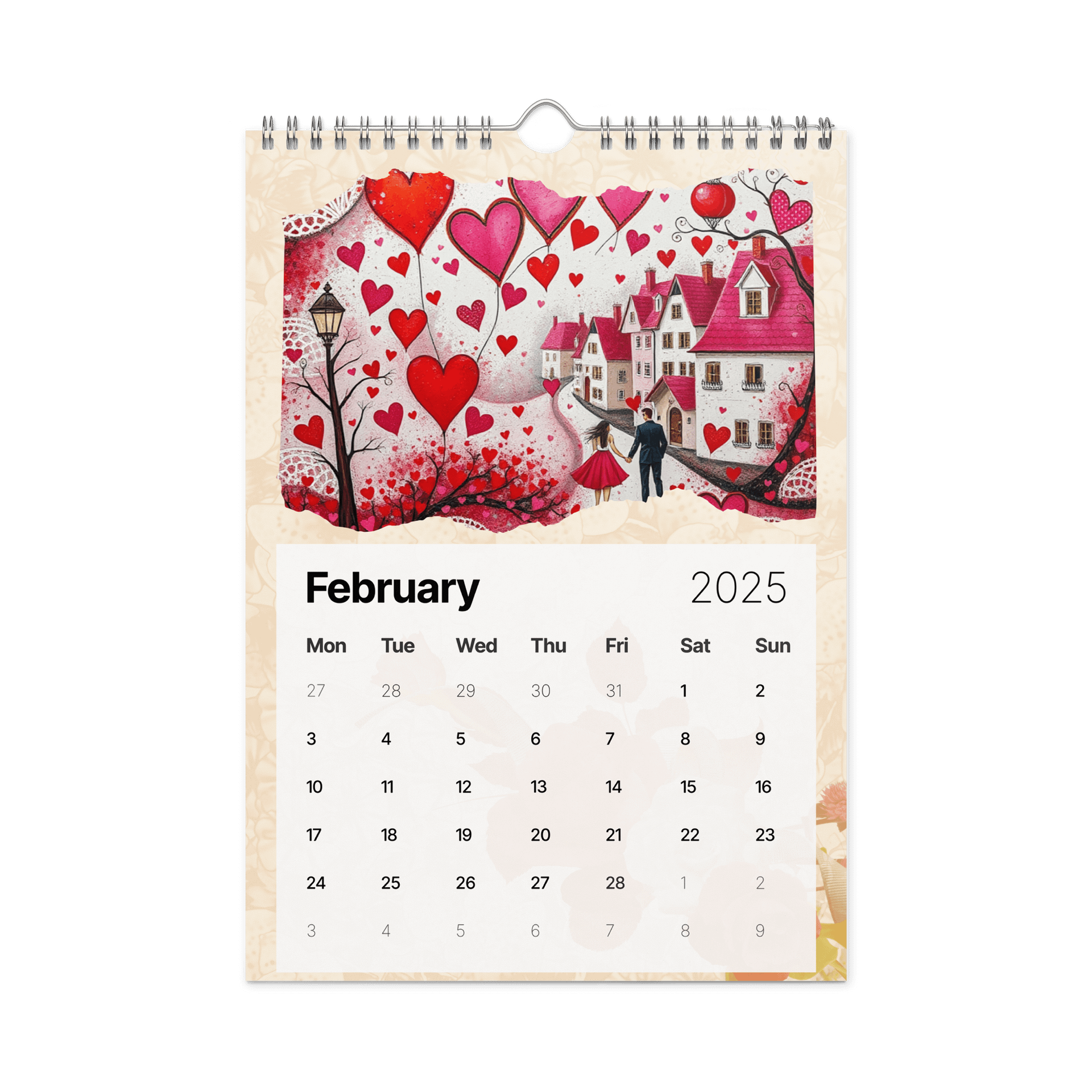 FOLK ART WALL CALENDAR 2026 product image (5)