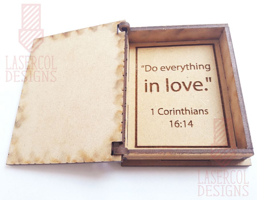 Bible Box with Stand - Laser Cut Files product image (5)