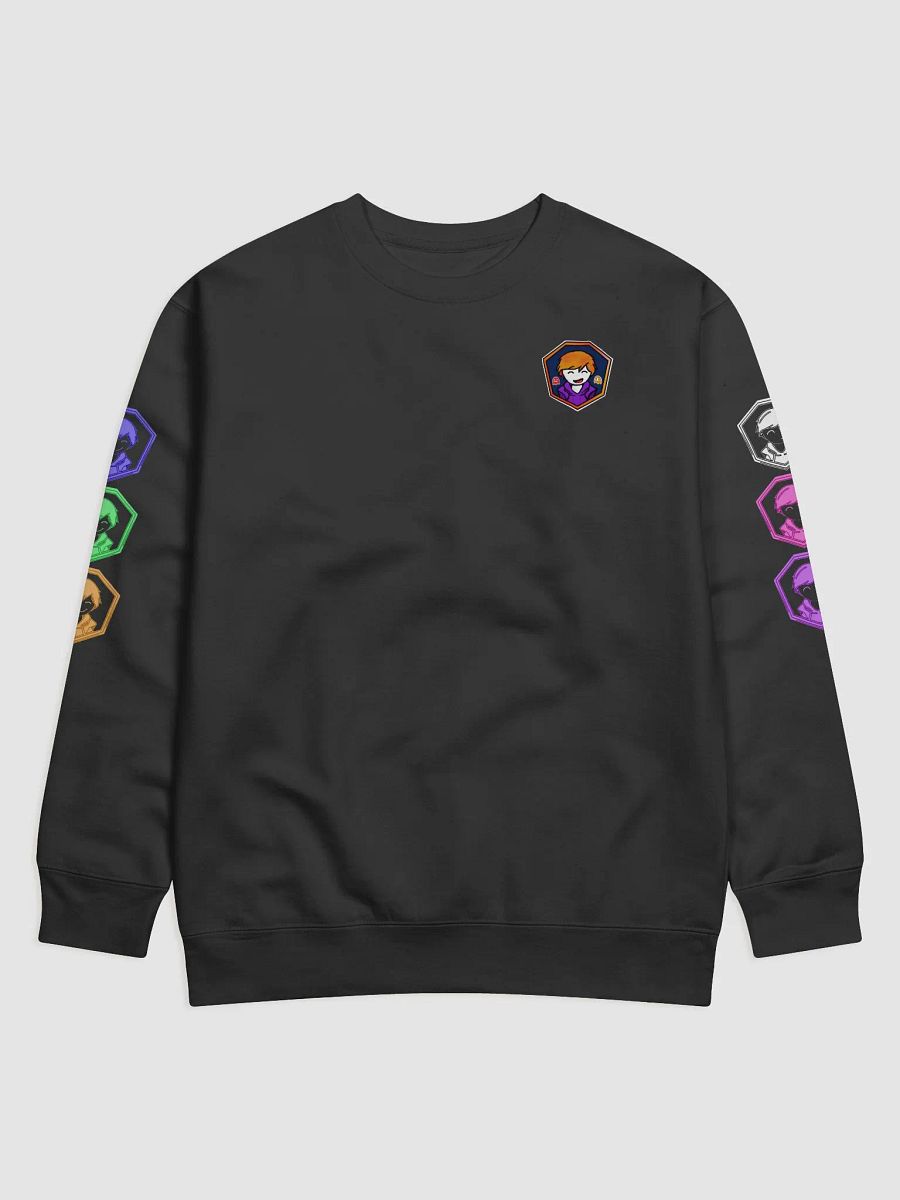 mythcafe sub badge jumper product image (2)