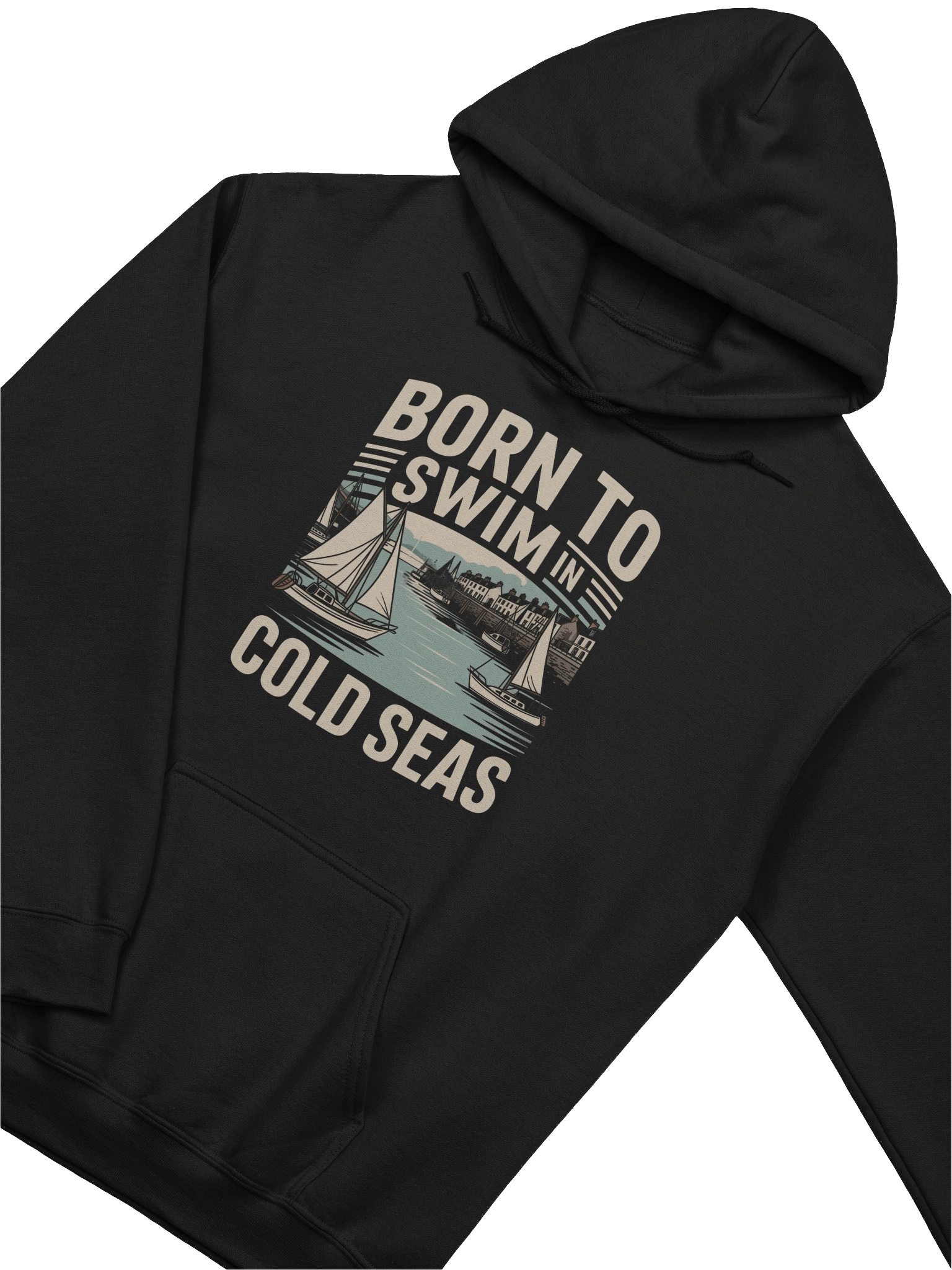 Born To Swim In Cold Seas - Classic Hoodie product image (4)