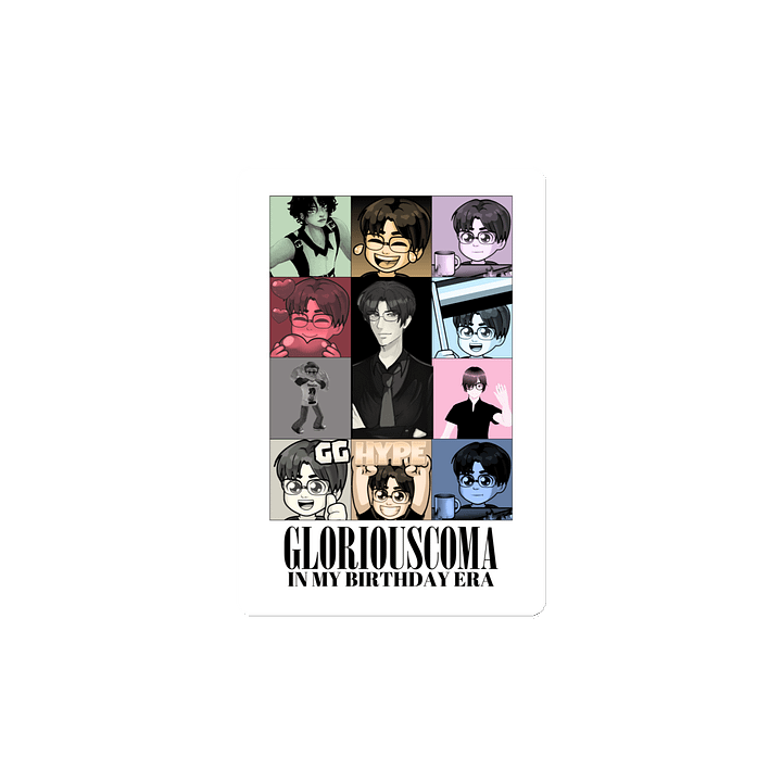 GloriousComa In My Birthday Era Limited Edition Magnet product image (2)