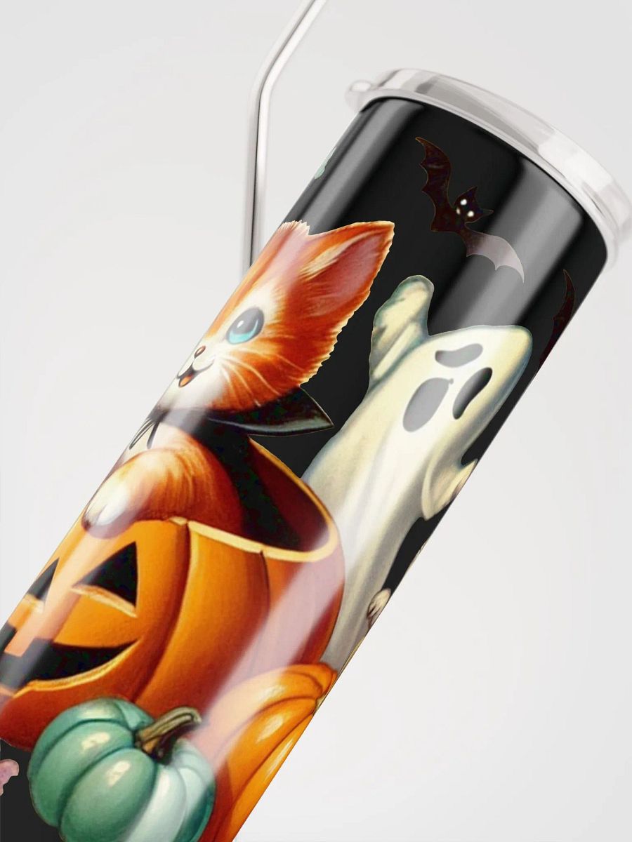 Kittens and Ghost Halloween Tumbler product image (5)