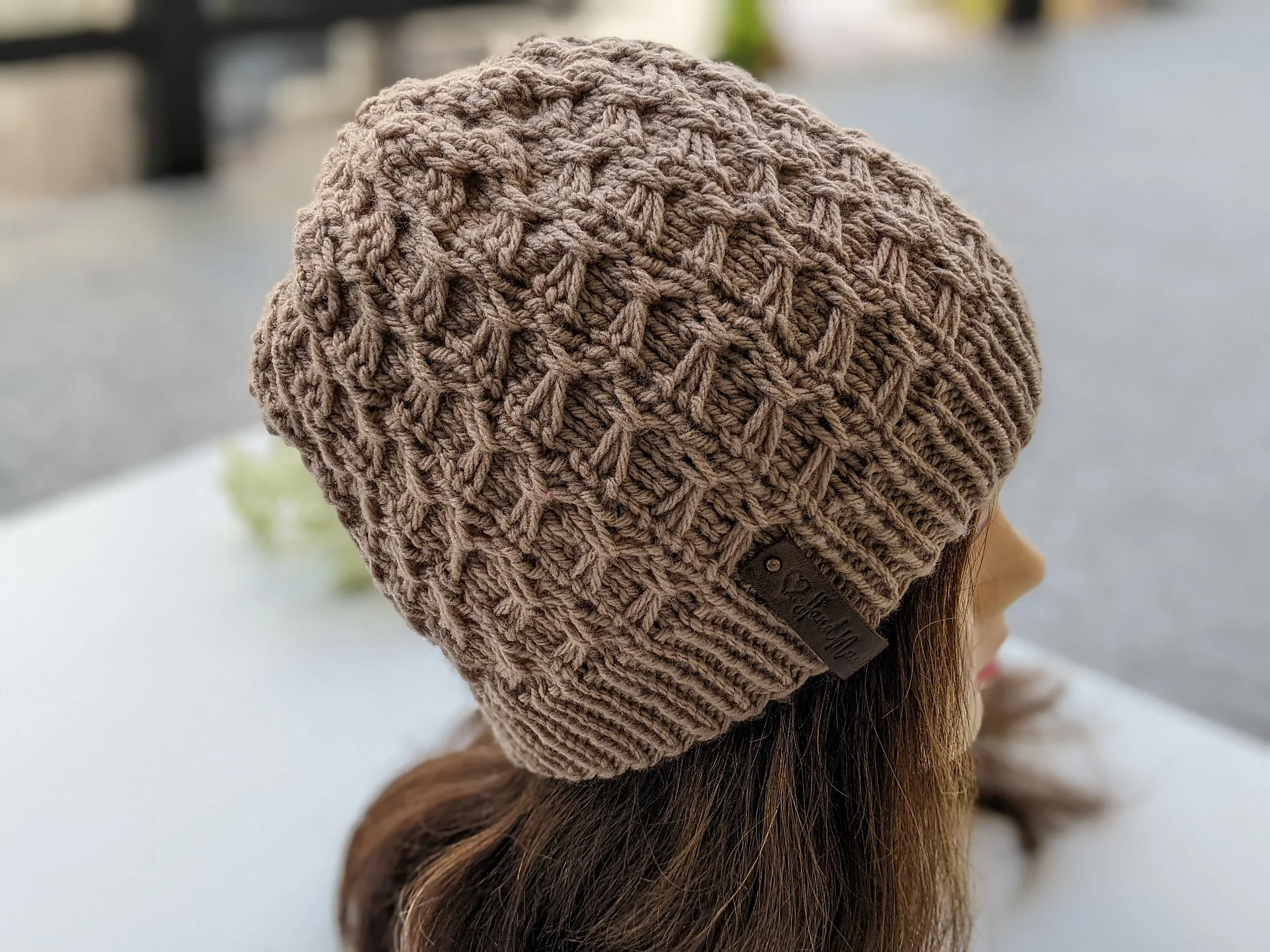 Swivel Knit Winter Hat Pattern product image (5)