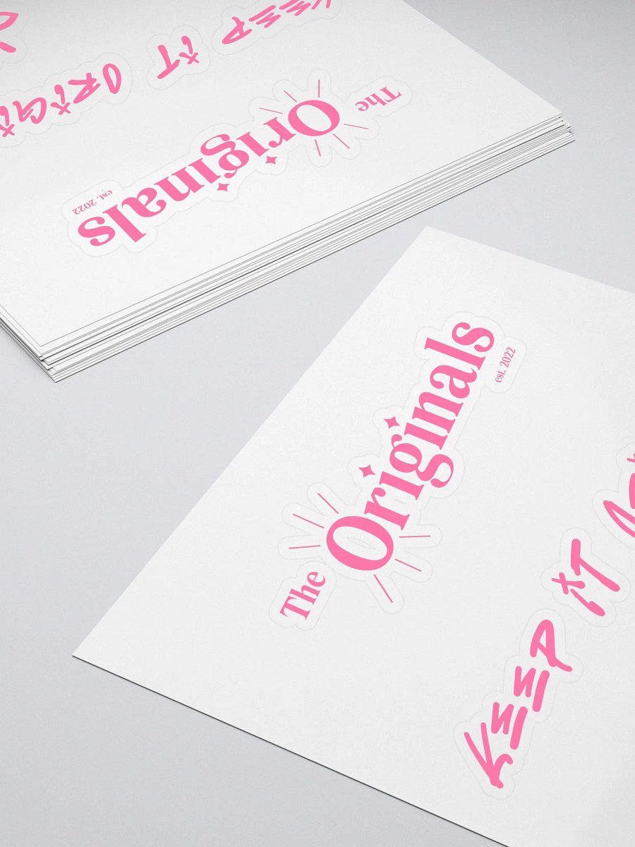 The Originals Sticker Sheet product image (4)