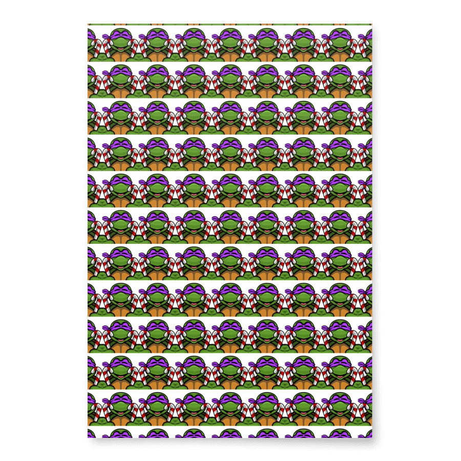 Candy Cane Donny Wrapping Paper product image (3)