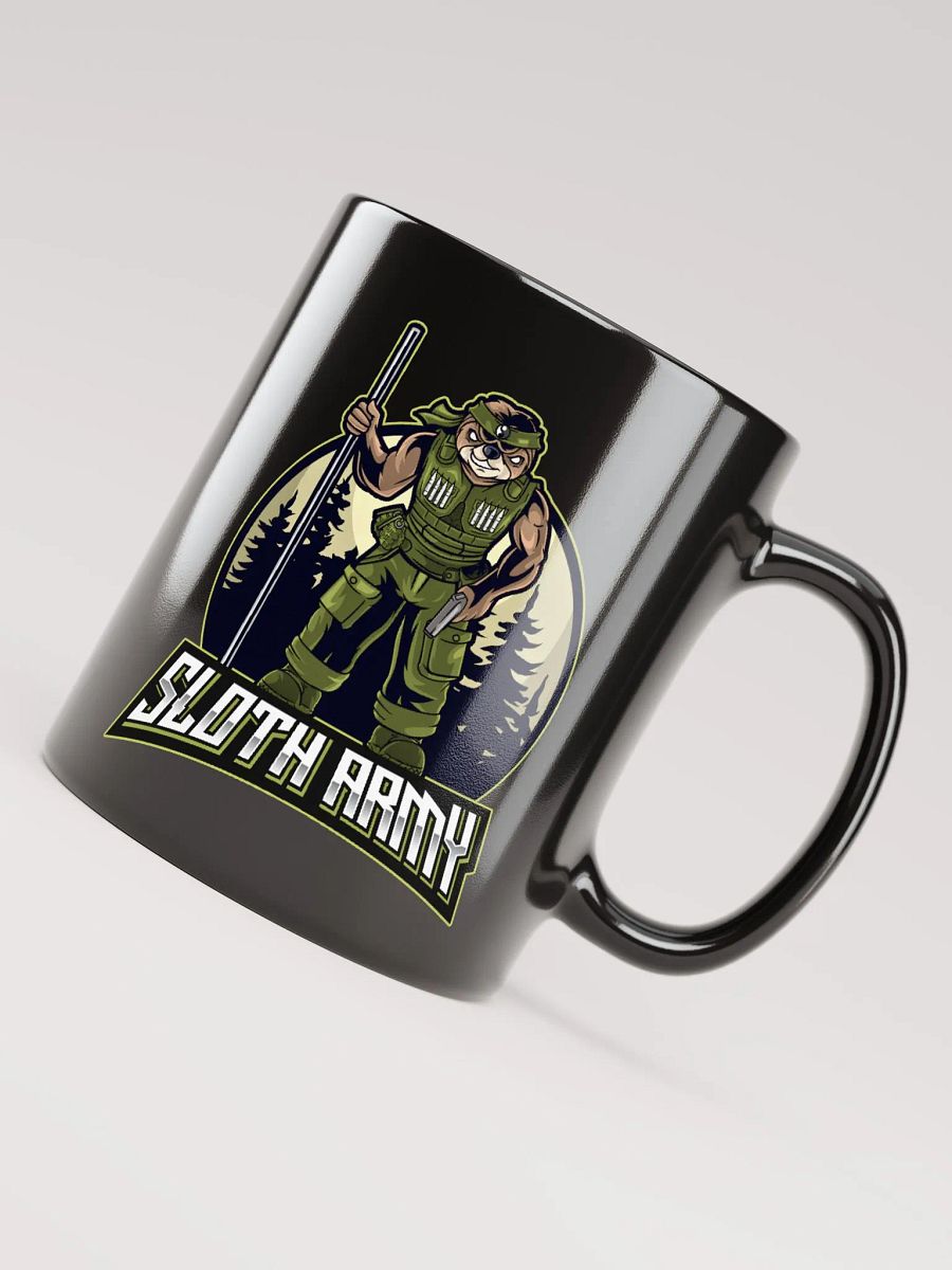 SlothArmy Black Mug product image (7)