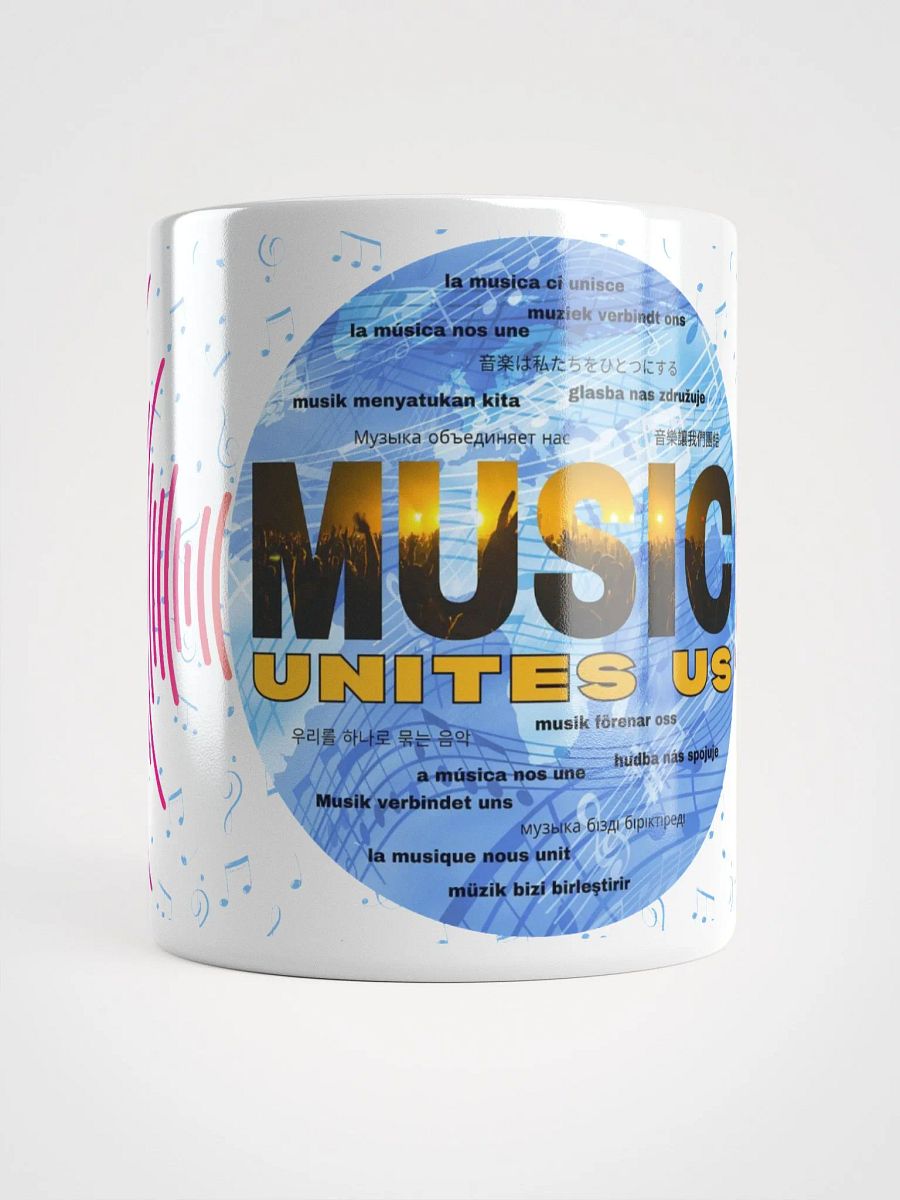 Music Unites Us / Globe - Mug product image (1)