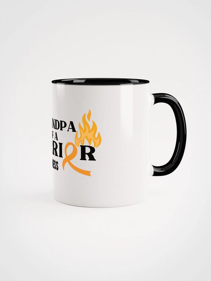 GRANDPA of a Warrior CRPS Awareness Mug- Choose Your Color product image (2)