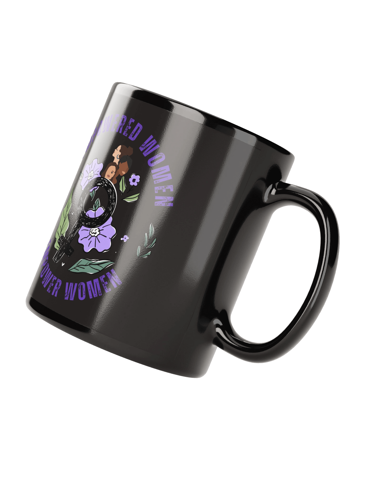 Empowered Women Black Mug product image (4)