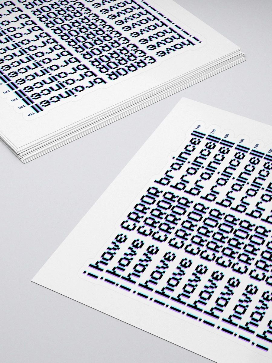 error braincell vinyl sticker product image (4)