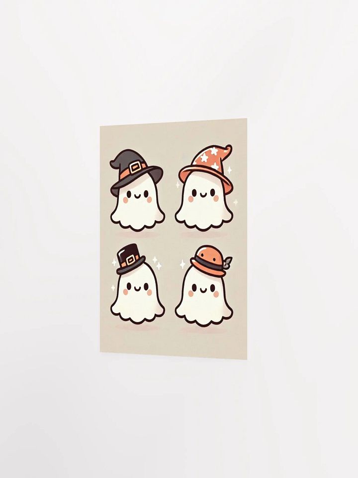 Whimsical Ghosts Matte Poster product image (15)