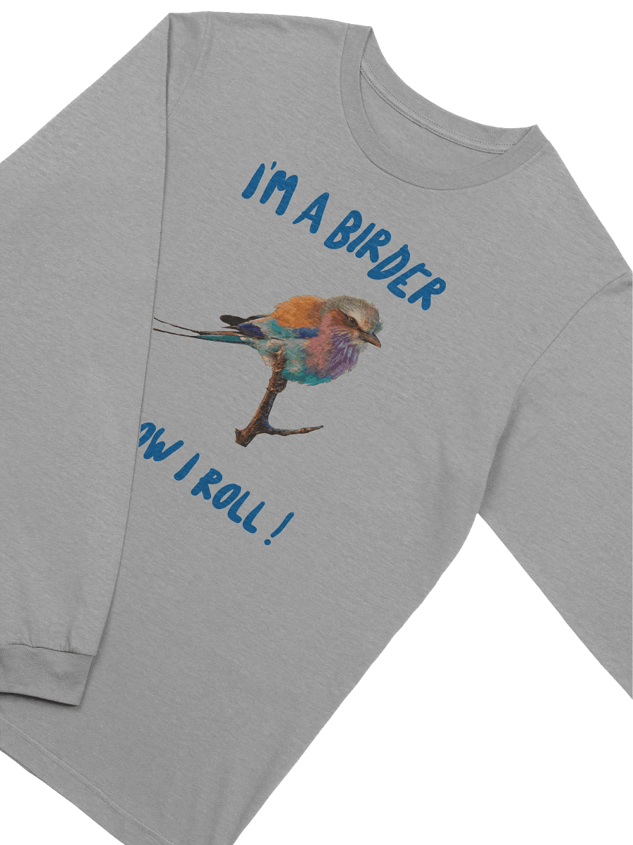 Lilac-Breasted Roller Birder Long-Sleeve Tee product image (9)