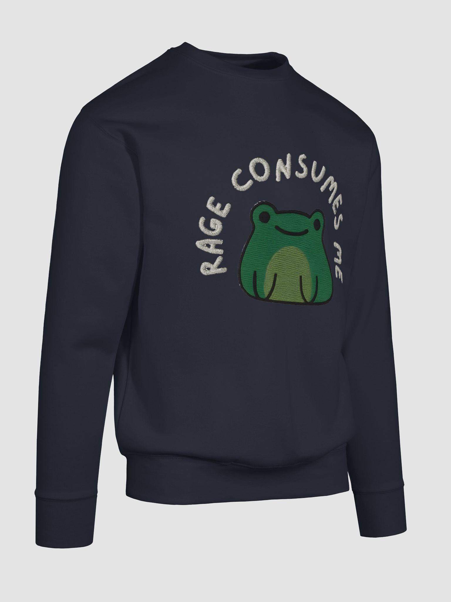 Embroidered Frog Rage Consumes Me product image (19)