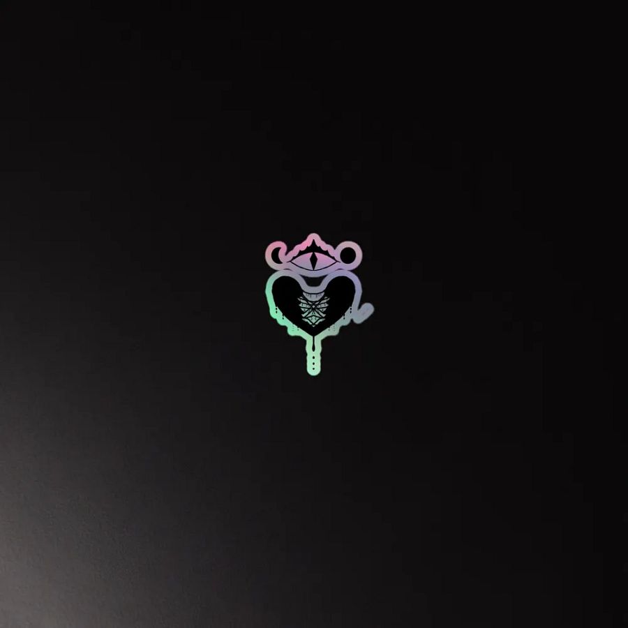 Chaos logo HOLOGRAPHIC STICKER product image (4)