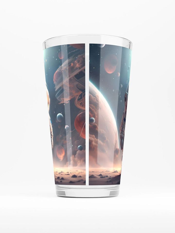 Child Astronaut Pint glass product image (2)