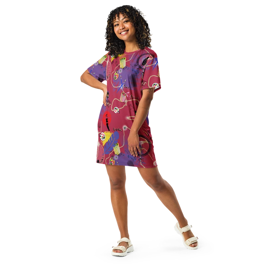 AbstractWear#3 T-Shirt Dress product image (2)