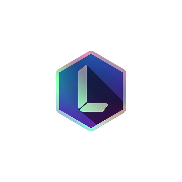 Legundo Logo Holographic Sticker product image (1)
