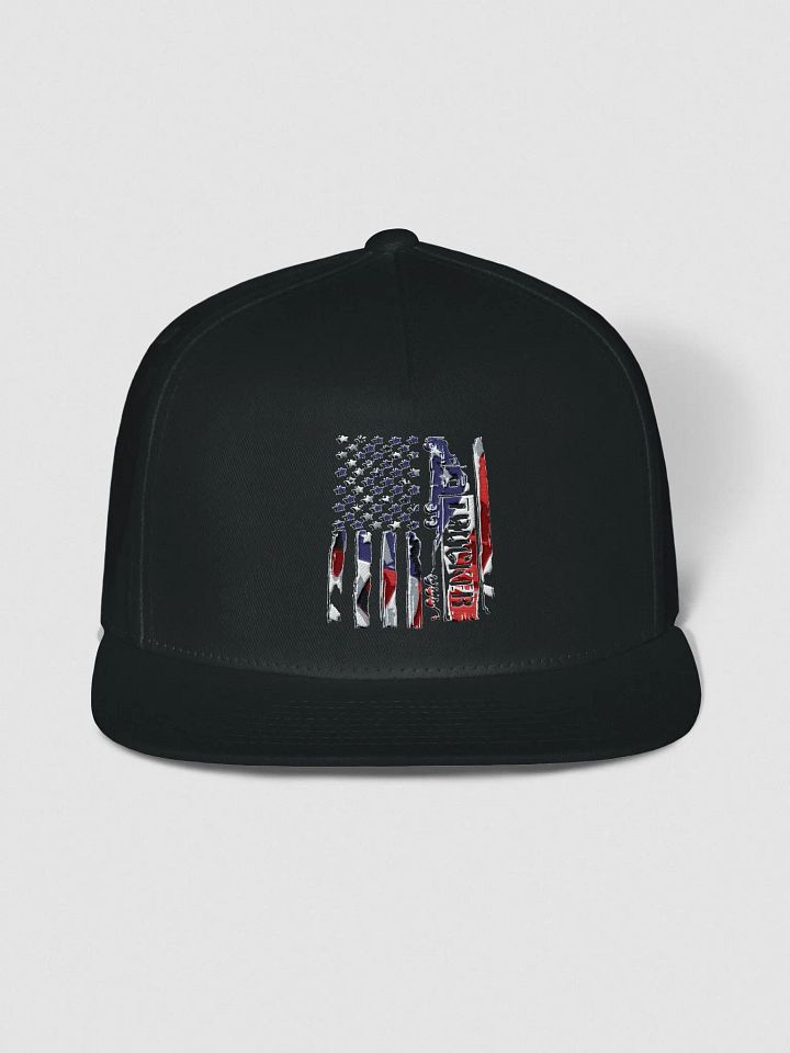 Patriotic Trucker Snapback Cap product image (1)