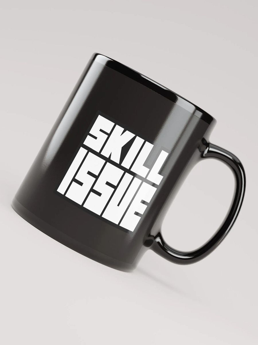 SKILL ISSUE BLACK MUG product image (7)