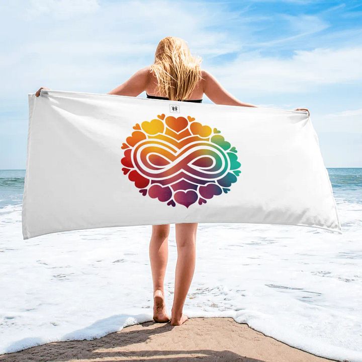 Infinity of Love Towel product image (2)