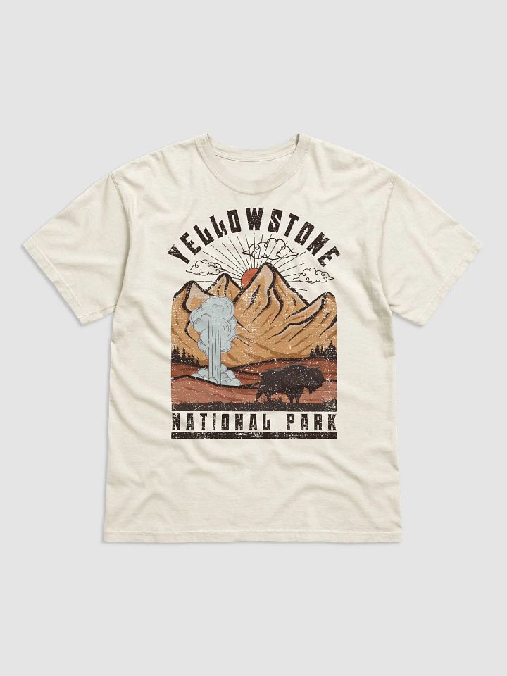 Yellowstone National Park, Wyoming Tee | Retro-Style Grunge Western T-Shirt for Travel and Road Trips product image (11)