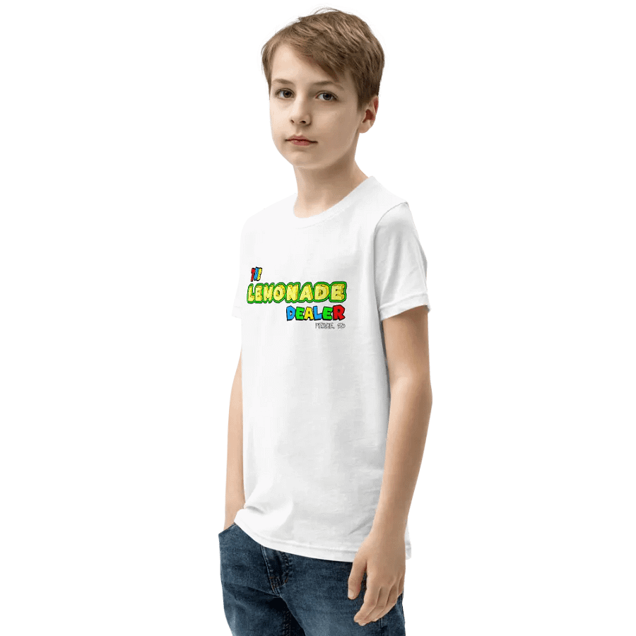 The Lemonade Dealer Kid's White T-Shirt product image (5)