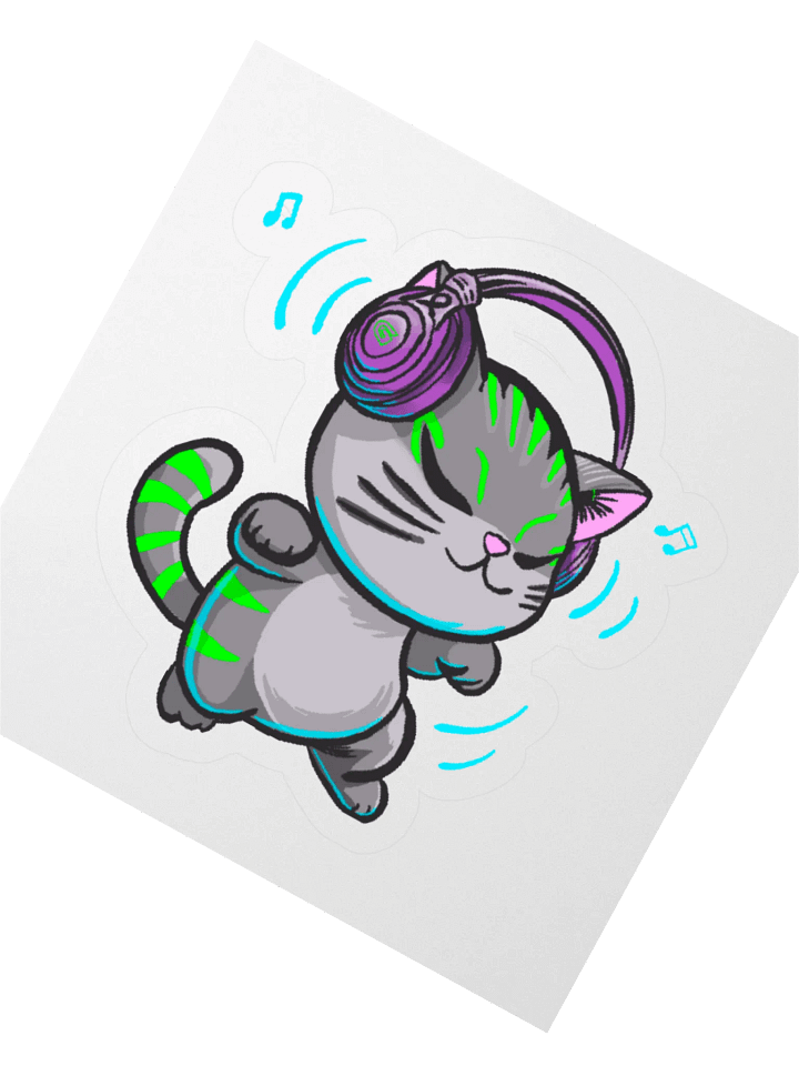CatJammin - Sticker product image (2)