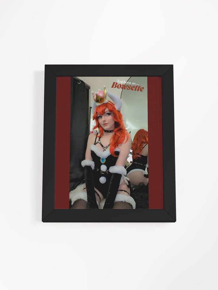 Winter Bowsette Cosplay Poster V1 product image (1)