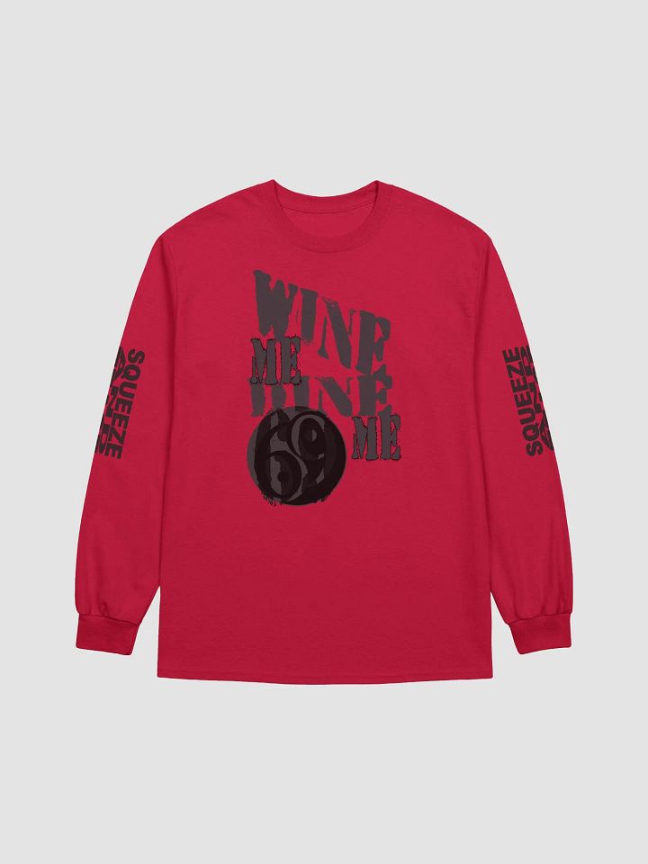 Wine Me2 BLACK | Gildan Ultra Cotton Long Sleeve T-Shirt product image (1)