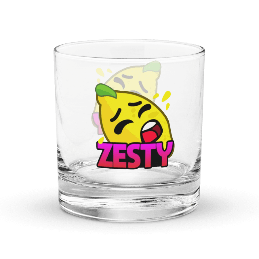 ZESTY ROCKS GLASS product image (1)