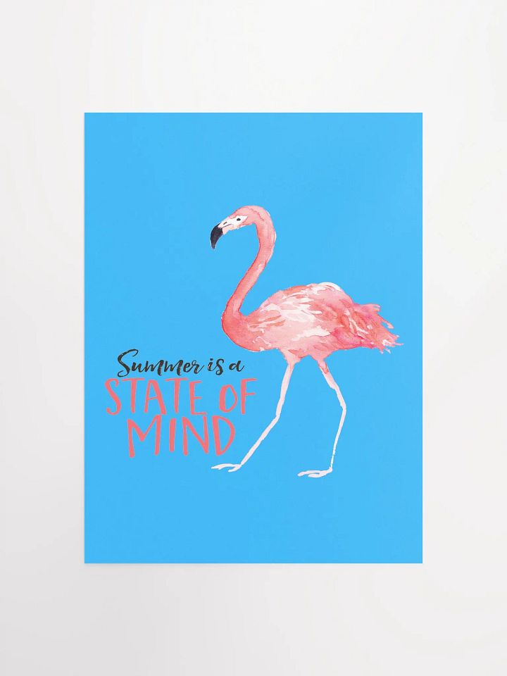 Flamingo summer vibes poster product image (2)