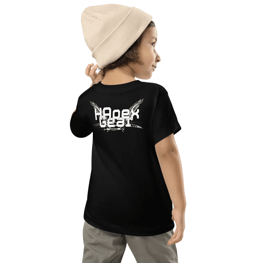 Toddler T-Shirt - White HApex Gear White Logo product image (7)