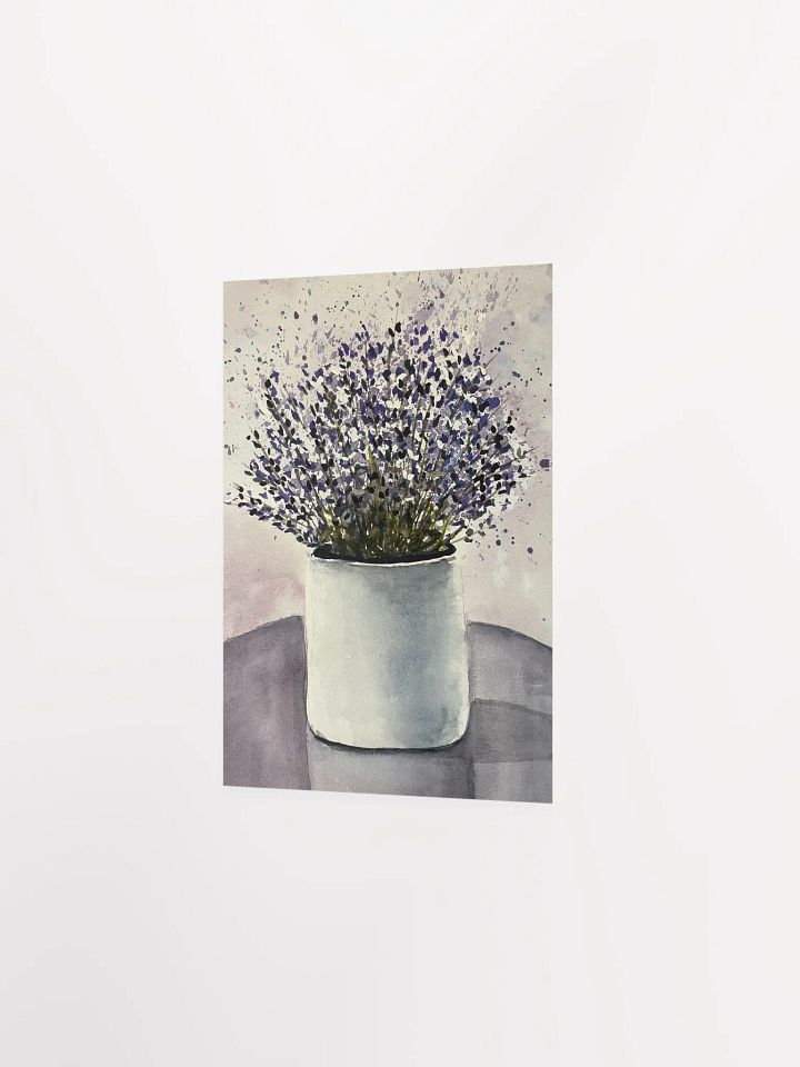 Lavender in Bloom - Watercolor Painting (Print) product image (2)