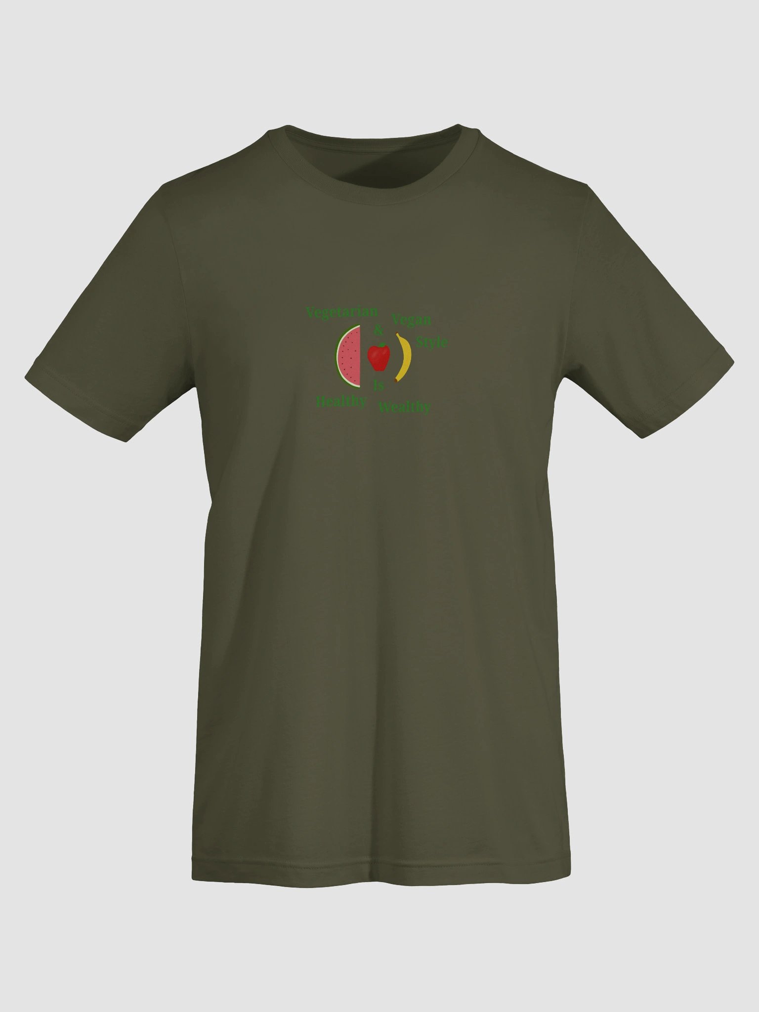 Healthy & Wealthy Vegan Style T-Shirt product image (7)