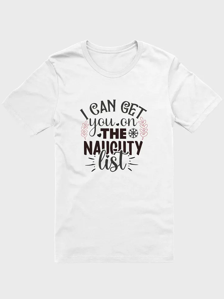 The Naughty List Tee product image (1)