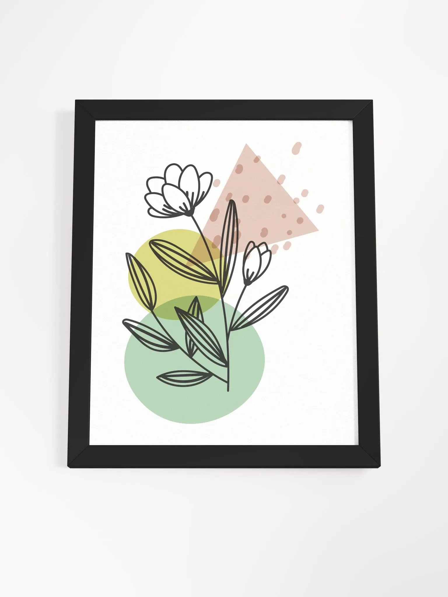 Floral Fusion Framed Matte Poster product image (68)