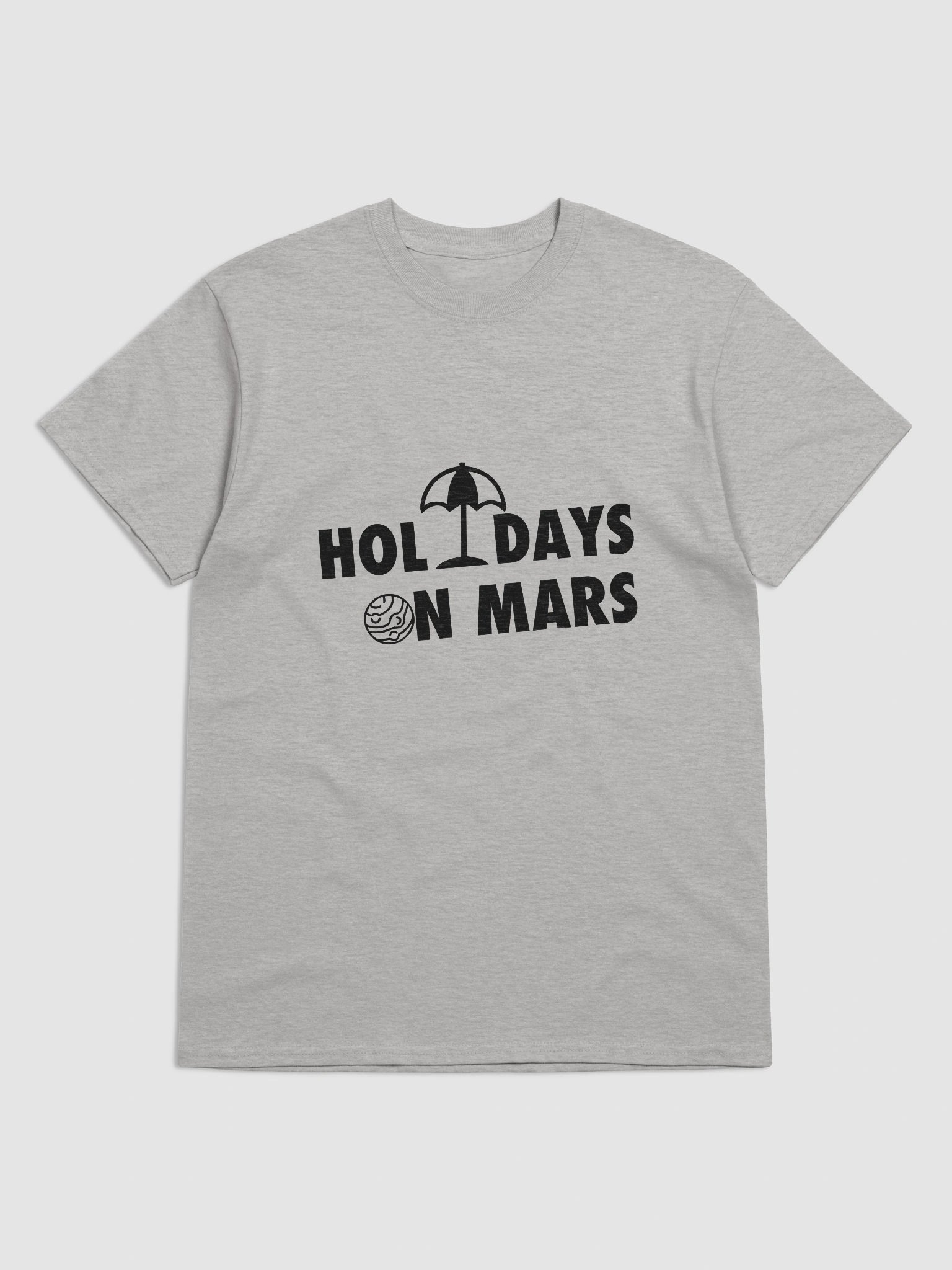 Holidays On Mars | Logo Black T-shirt product image (1)