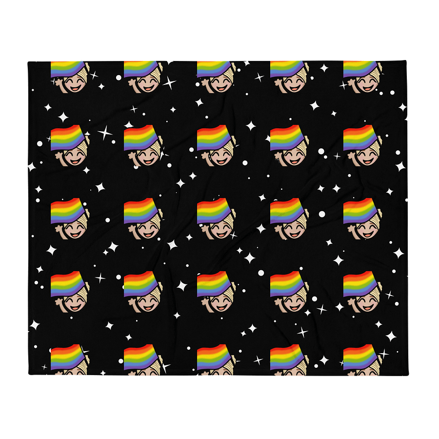 Pride Flag Throw Blanket product image (2)