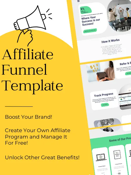 Affiliate Marketing Funnel Template product image (1)