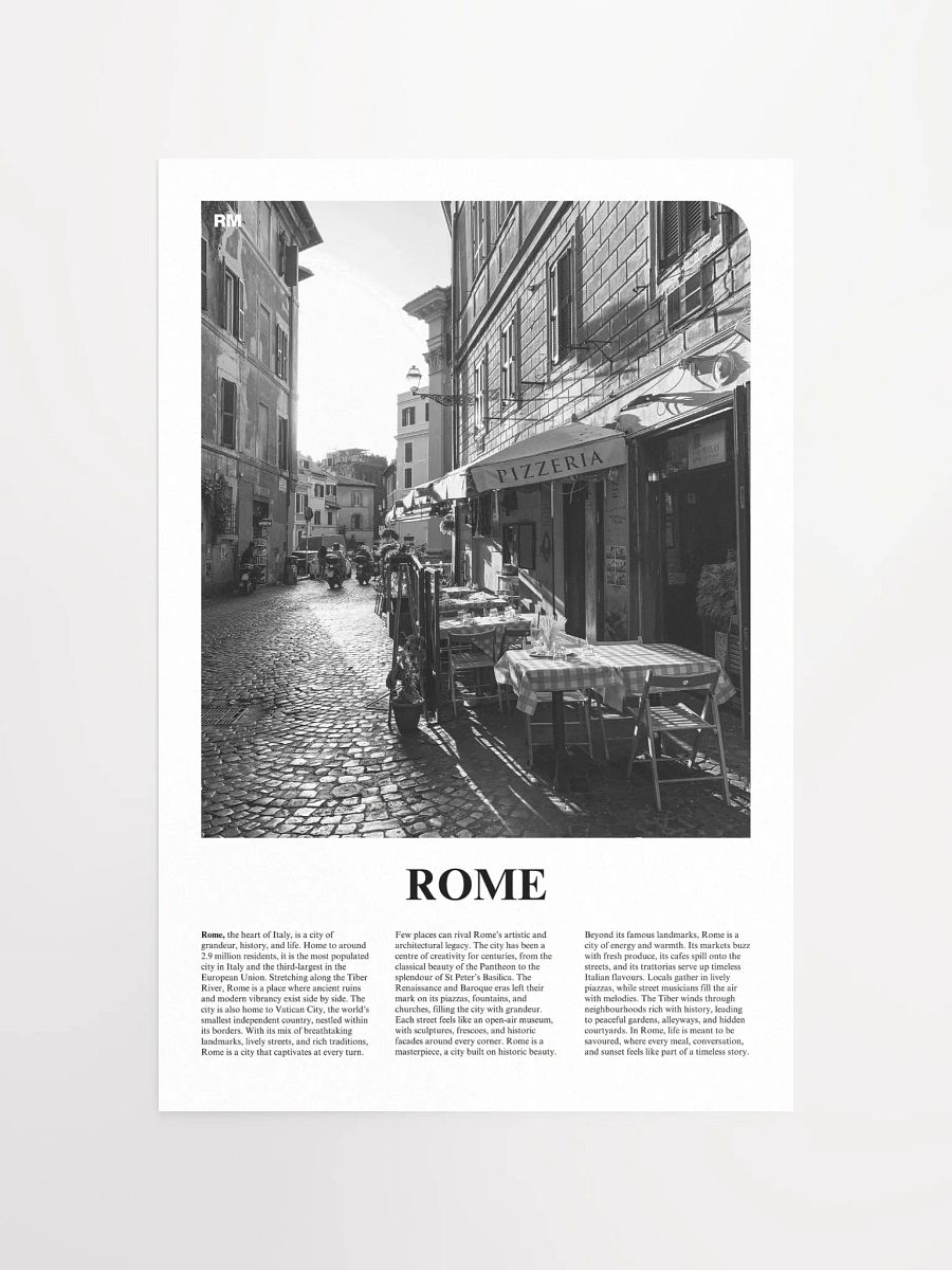 Rome 05 Newspaper Poster product image (13)