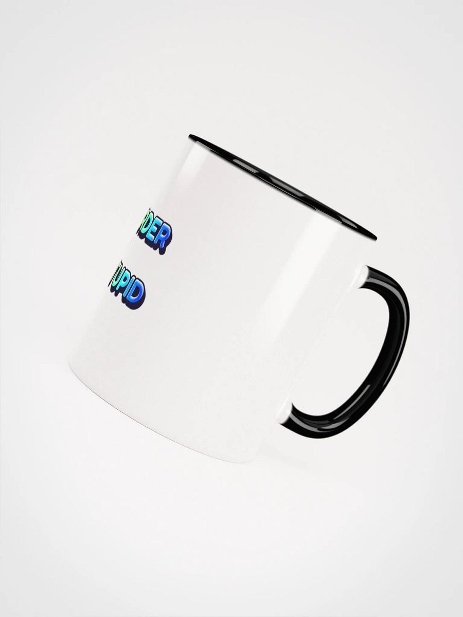 Jay - Try Harder At Being Stupid-CERAMIC MUG WITH COLOR INSIDE product image (29)