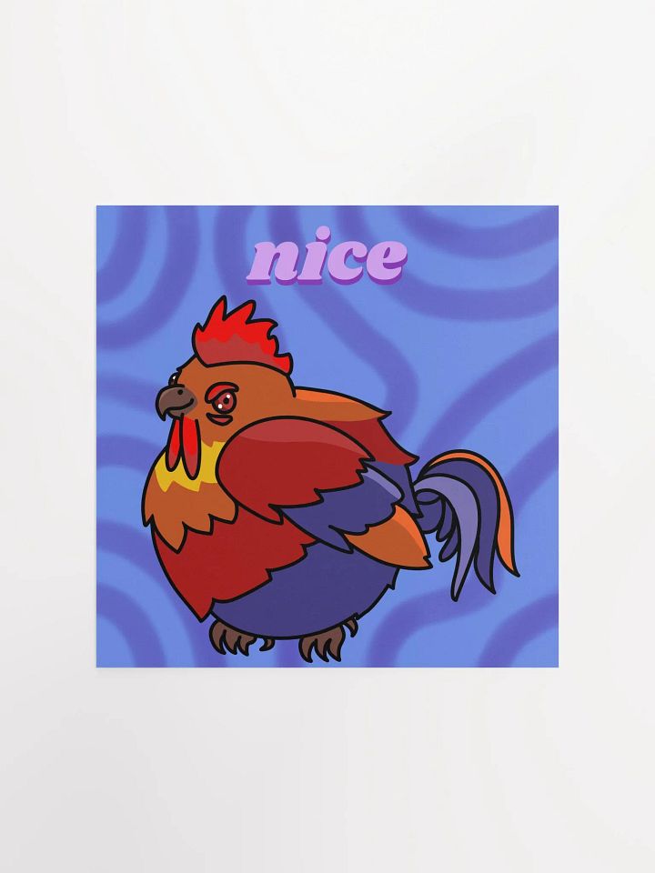 Trippy Nice Bird Poster product image (3)