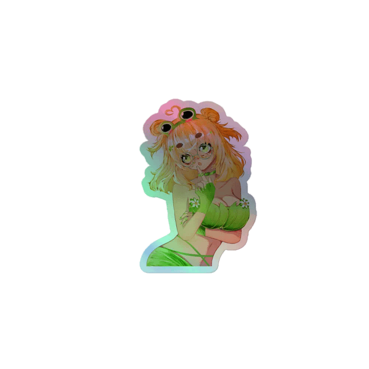 LIMITED EDITION Fantasy Frog Holo Sticker product image (1)