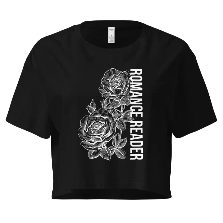 Romance Reader (roses) | Crop Tee product image (1)