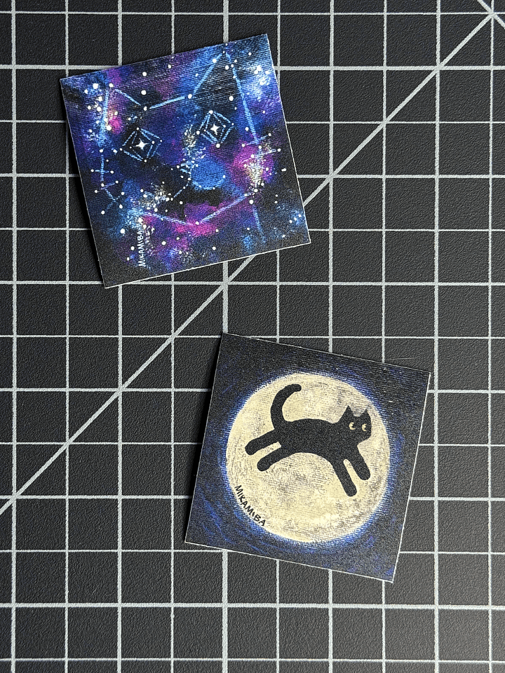 Cat Painting Sticker Bundle #2 product image (1)