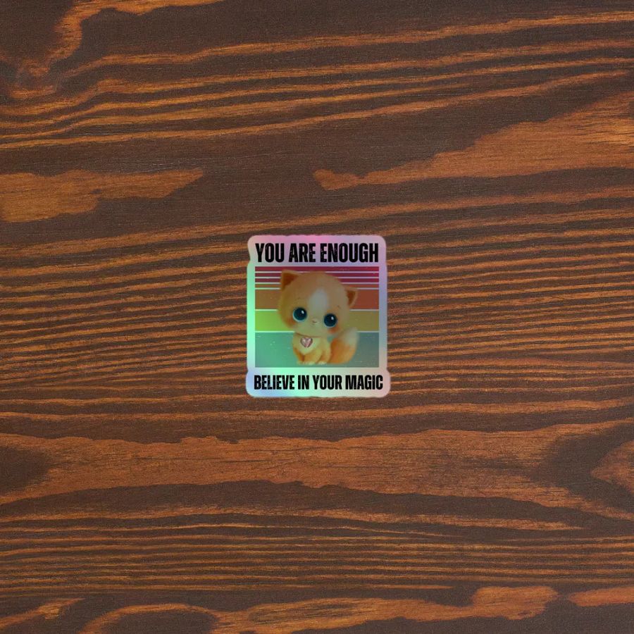 Holographic Kitten Love Sticker Pack product image (5)