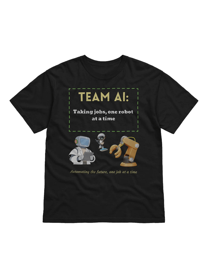Team AI Collaboration T-Shirt product image (9)